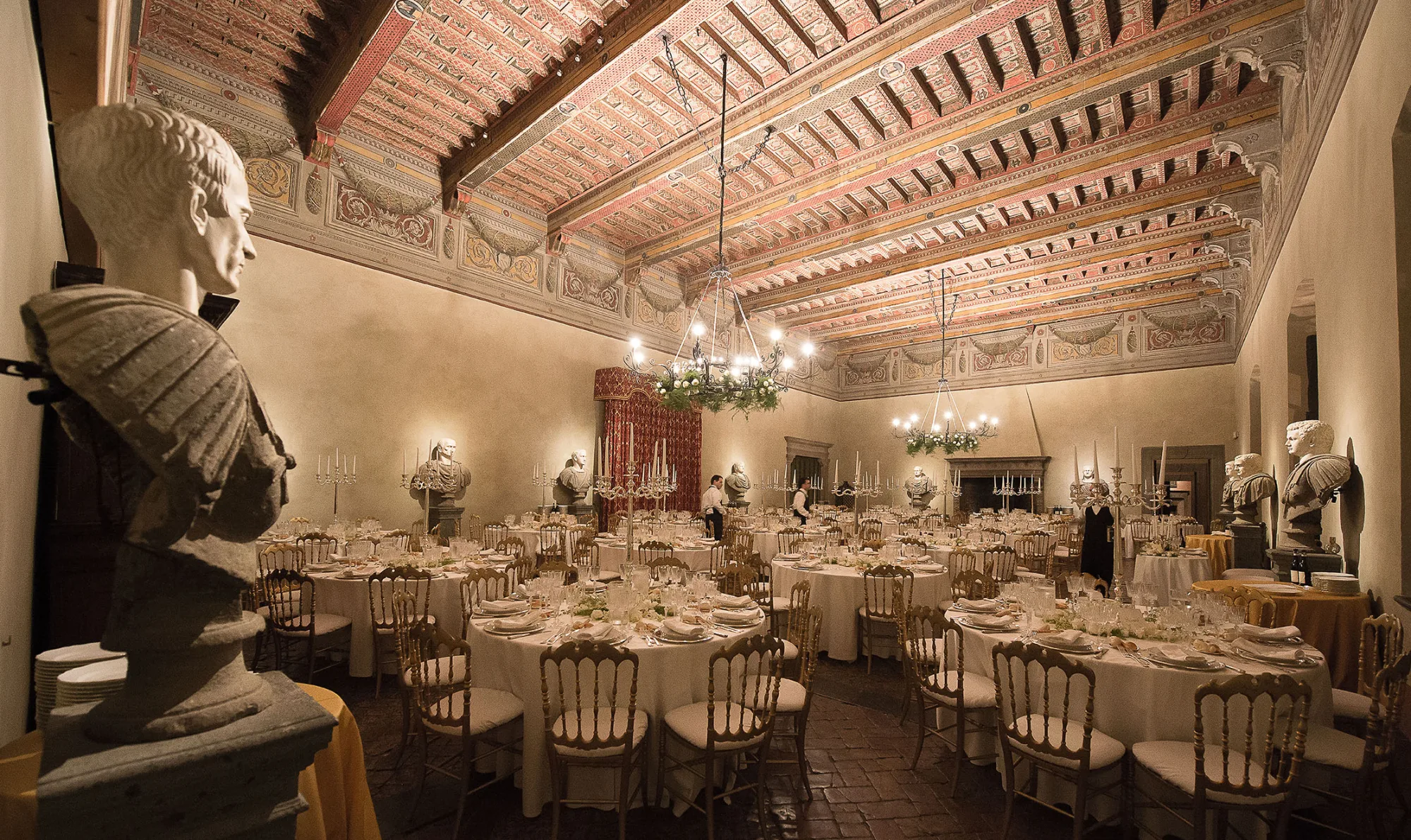 Cena di gala - allestimento Montineri