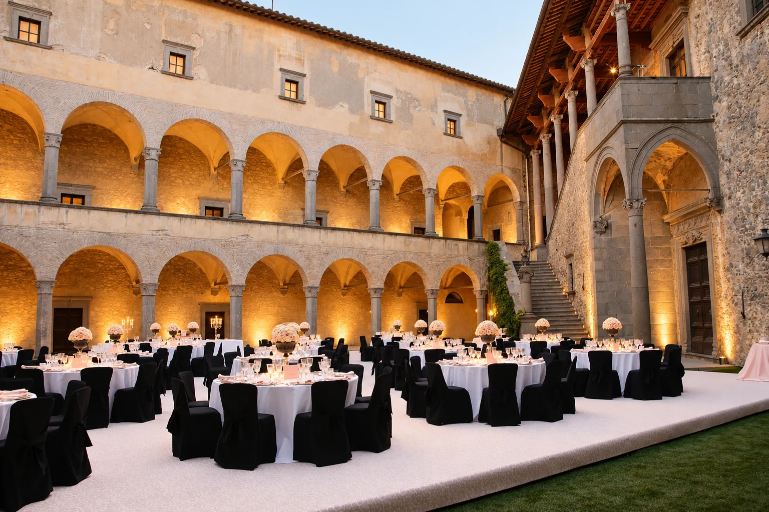 Matrimonio al lago - allestimento Montineri