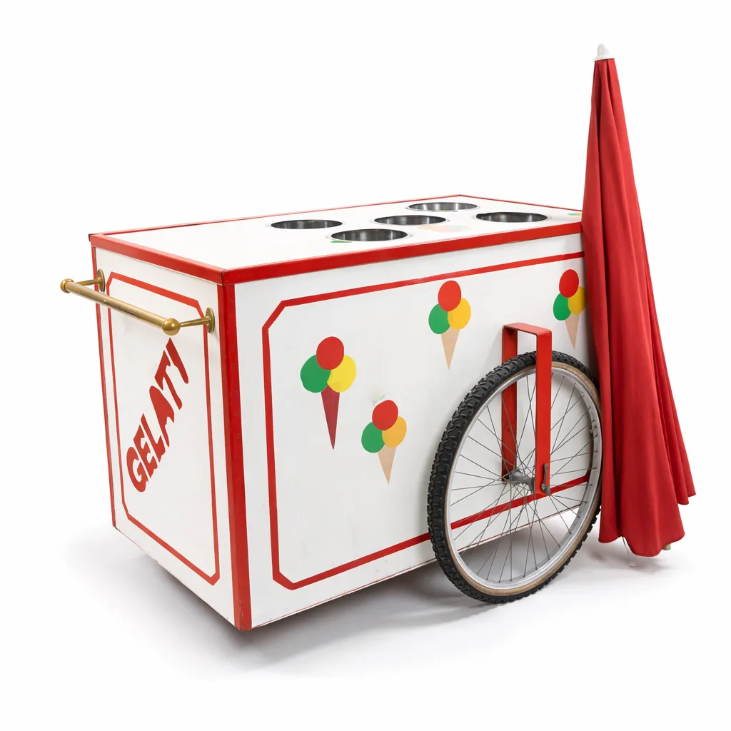 Carretto per gelati - noleggio accessori da esterno Montineri