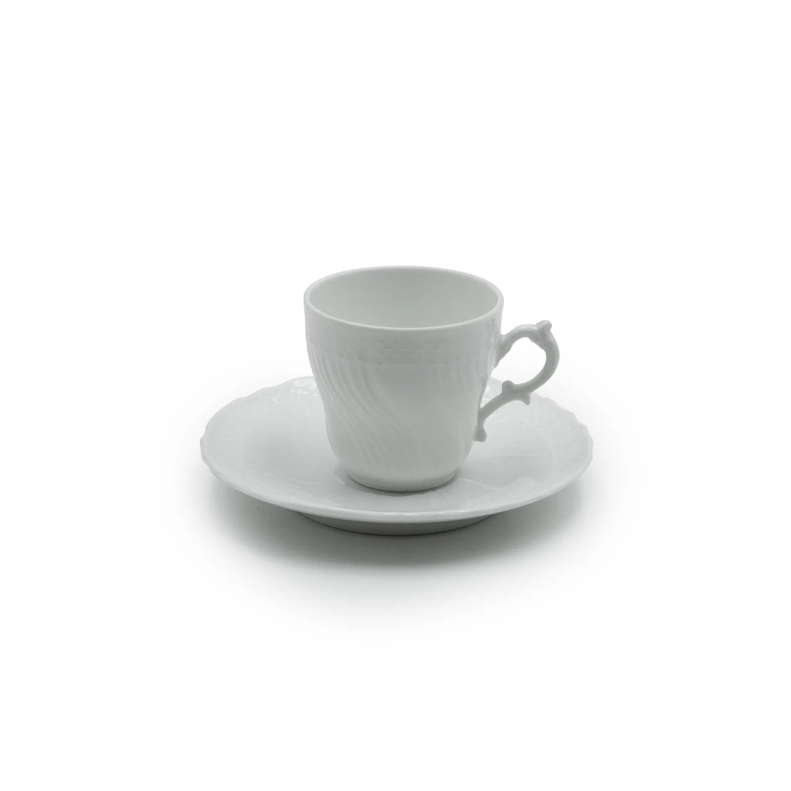 Tazzina e piattino da caffè VGB - noleggio servizi da tè e caffè Montineri