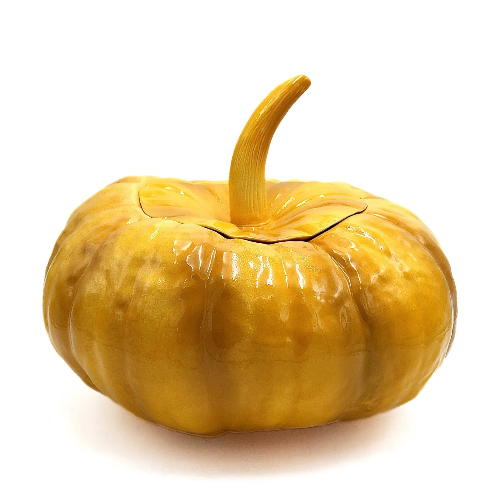 Zuppiera ceramica zucca - noleggio accessori da buffet Montineri