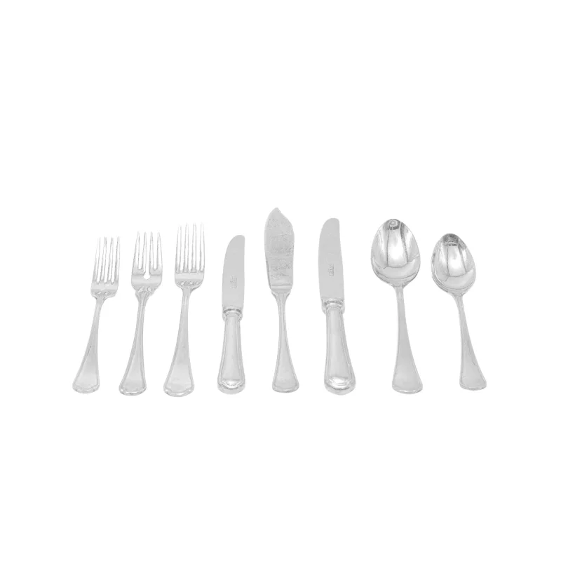Modello inox f10 - noleggio posate Montineri