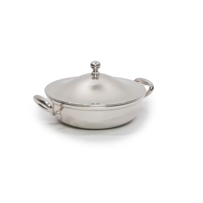 Zuppiera argento piccola - noleggio accessori da buffet Montineri