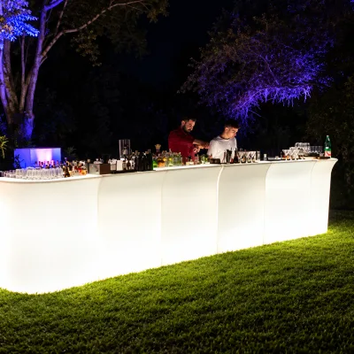 Bancone bar luminoso - dettaglio 6